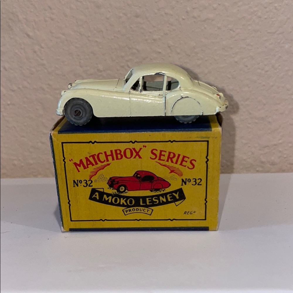 Vintage Match Box Series Jaguar Toy Car 1957